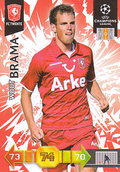 Wout Brama Twente 2010/11 Panini Adrenalyn XL CL #329